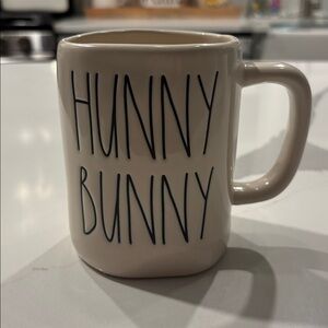 Rae Dunn…”Hunny Bunny” White & Black Ceramic Mug…